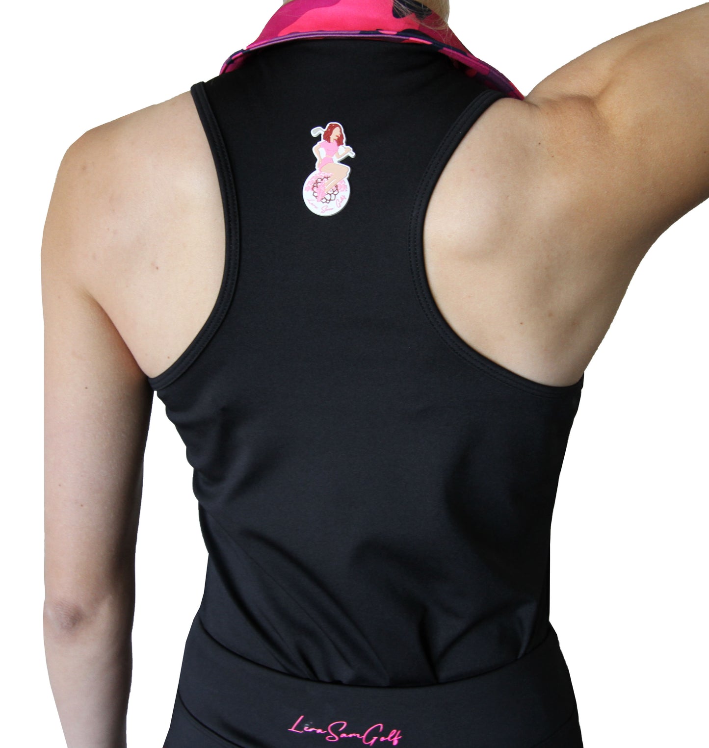 Army Barbie Racerback Polo