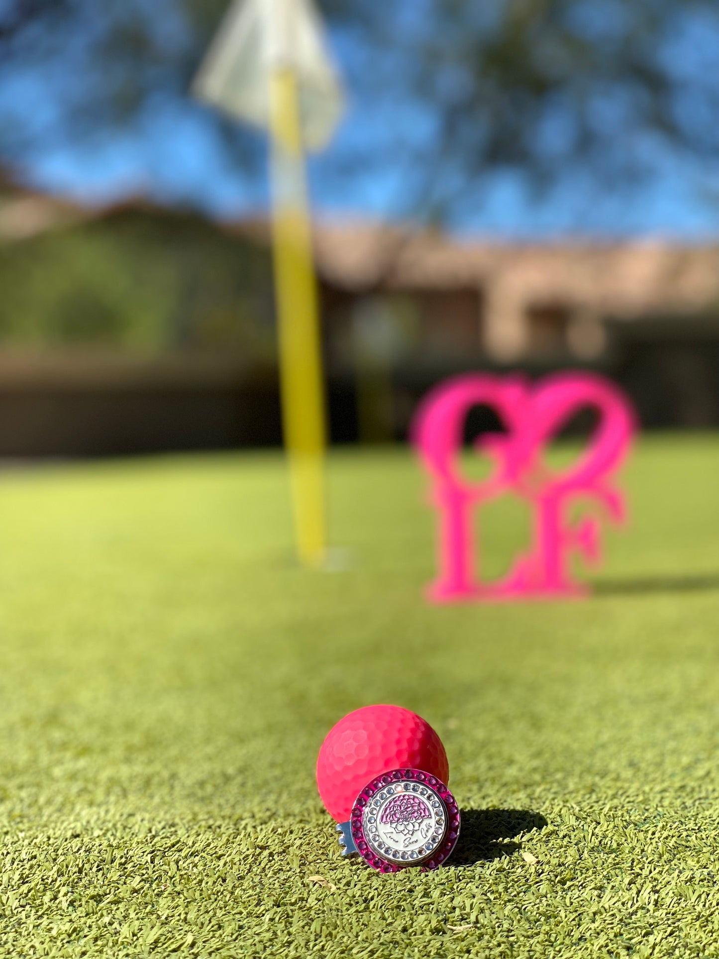 Ball Marker + Diamond Hat Clip